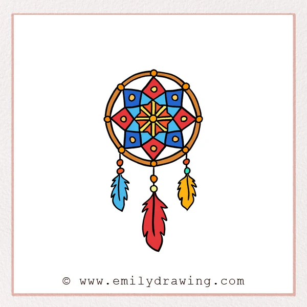 Preview of Dream Catcher drawing